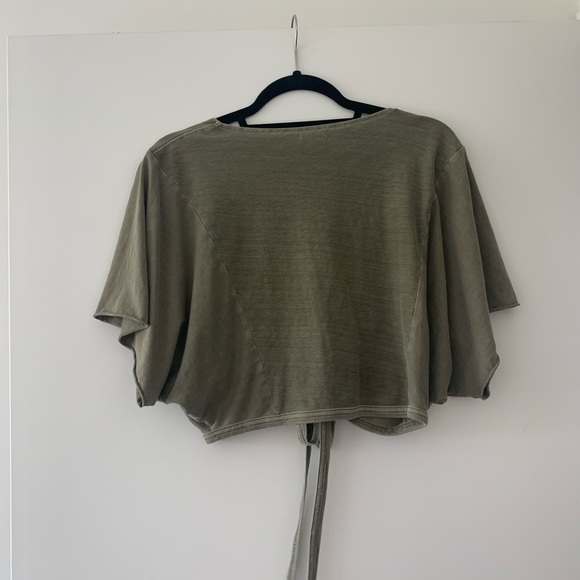 Kimchi Blue UO Front Tie Crop Top - Picture 4 of 4